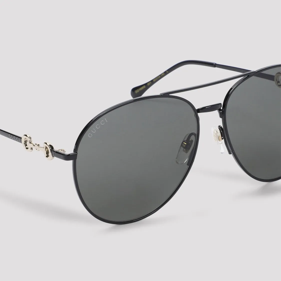 Black Metallic Sunglasses