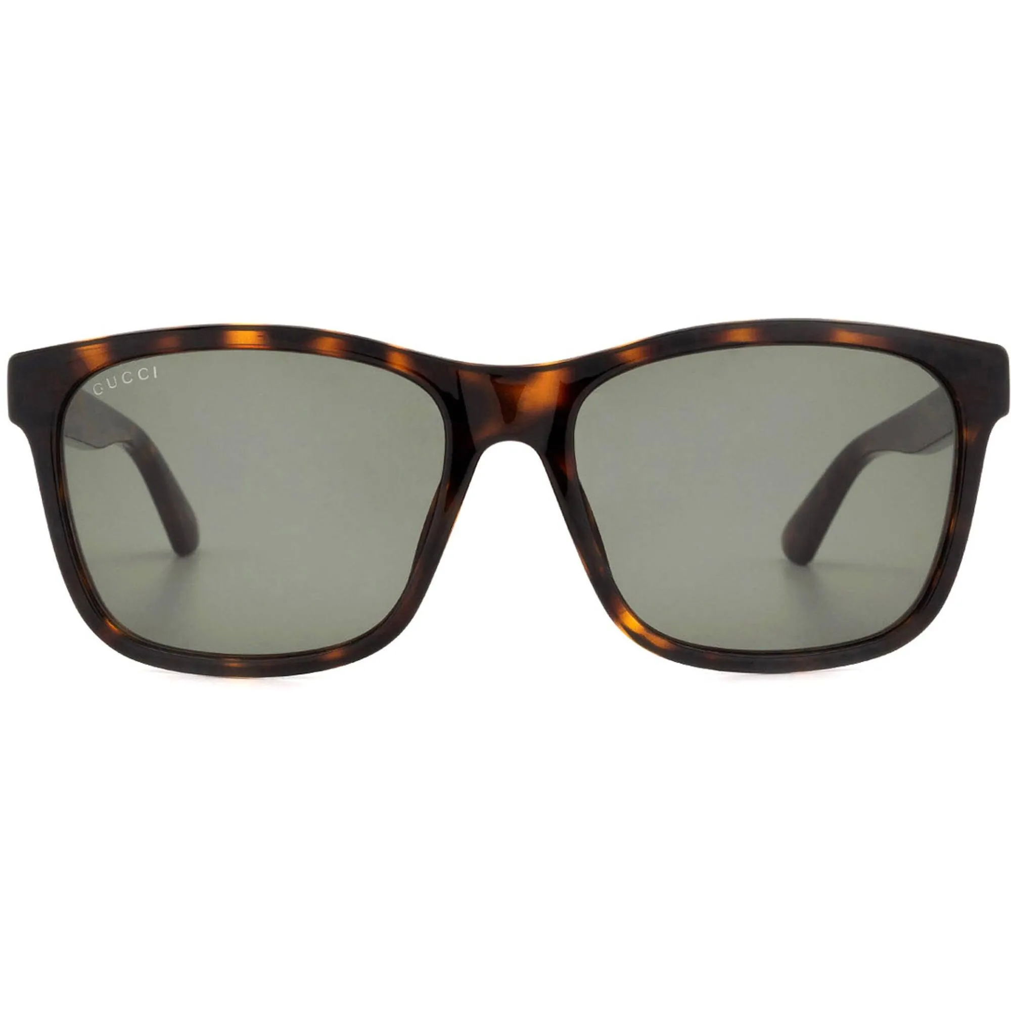 Gucci Men's Sunglasses - Full Rim Havana Plastic Square Shape Frame | GG0746S 003