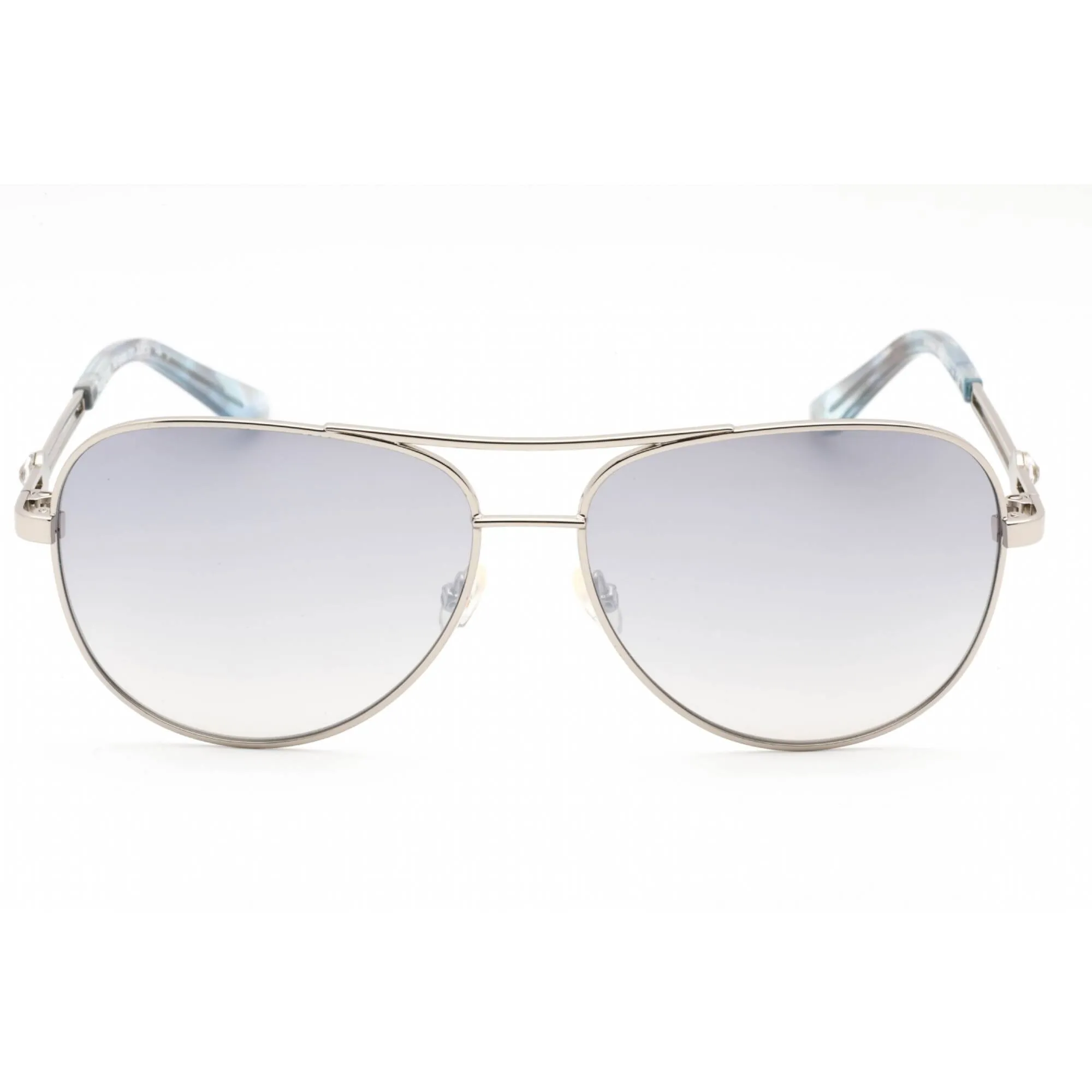 Juicy Couture Women's Sunglasses - Palladium Aviator Metal Frame | JU 616/G/S 0010 IC