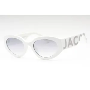 Marc Jacobs Women's Sunglasses - White Grey Plastic Cat Eye | MARC 694/G/S 0HYM IC