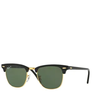 RAY-BAN CLUBMASTER RB3016 POLARIZED BLACK