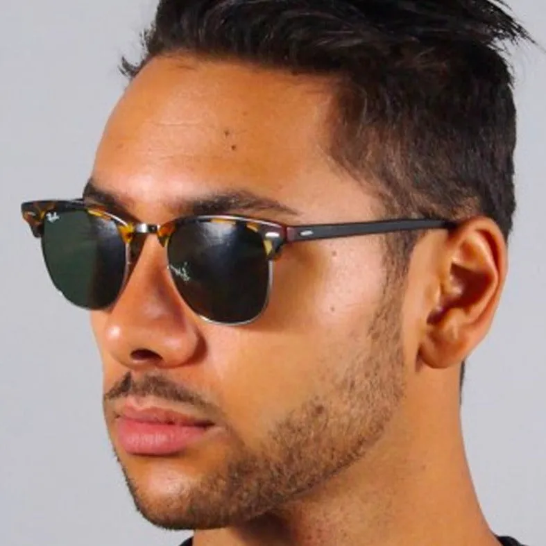 RAY-BAN CLUBMASTER RB3016 SPOTTED BLACK HAVANA