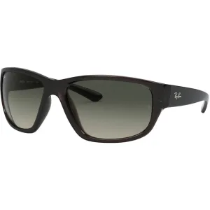 Ray Ban Men's Sunglasses - Full Rim Transparent Grey Frame | RAY BAN 0RB4300 705/71