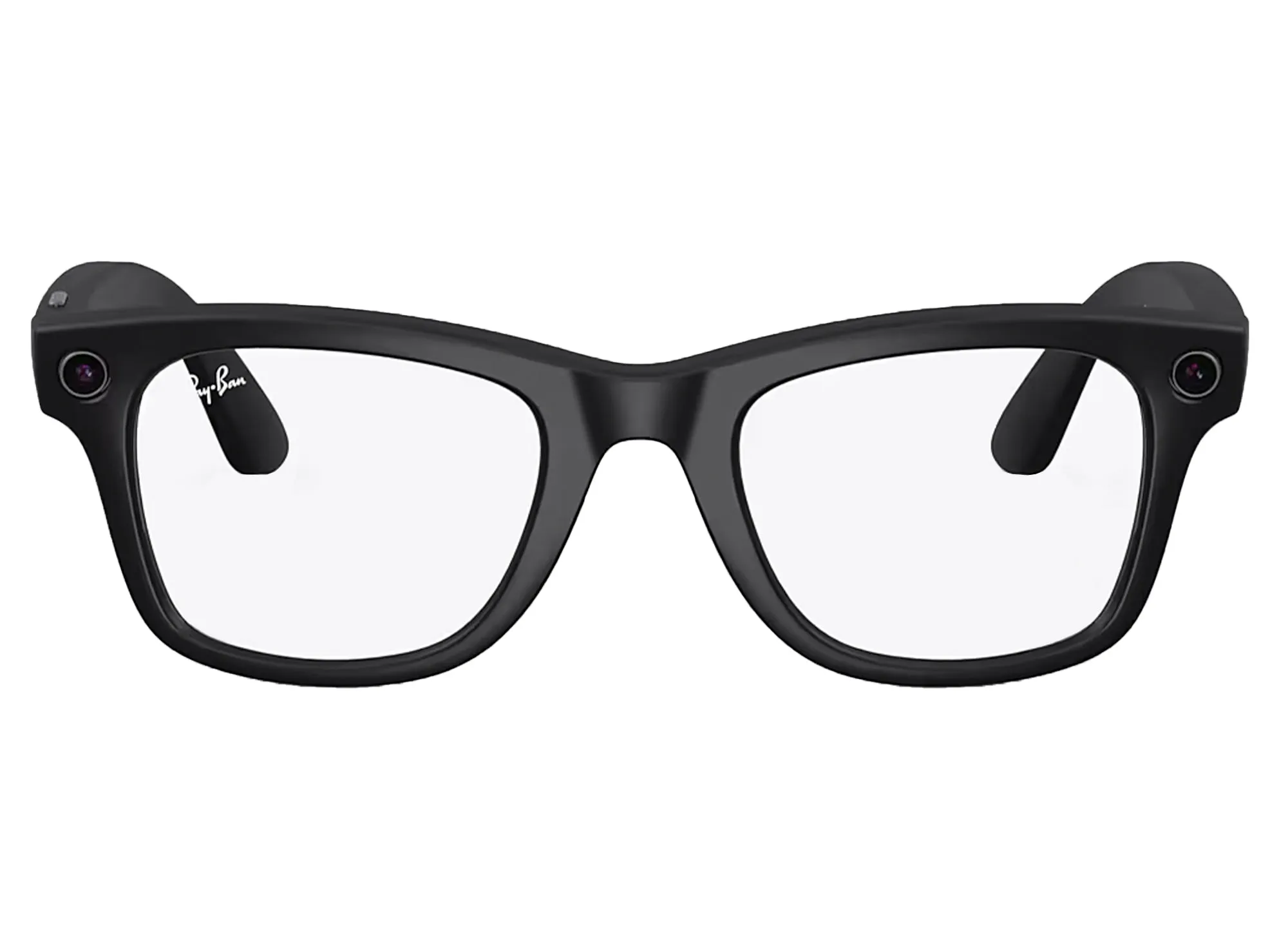 Ray-Ban Meta Wayfarer Sunglasses in Matte Black w/ Graphite Green Transition Lenses xld