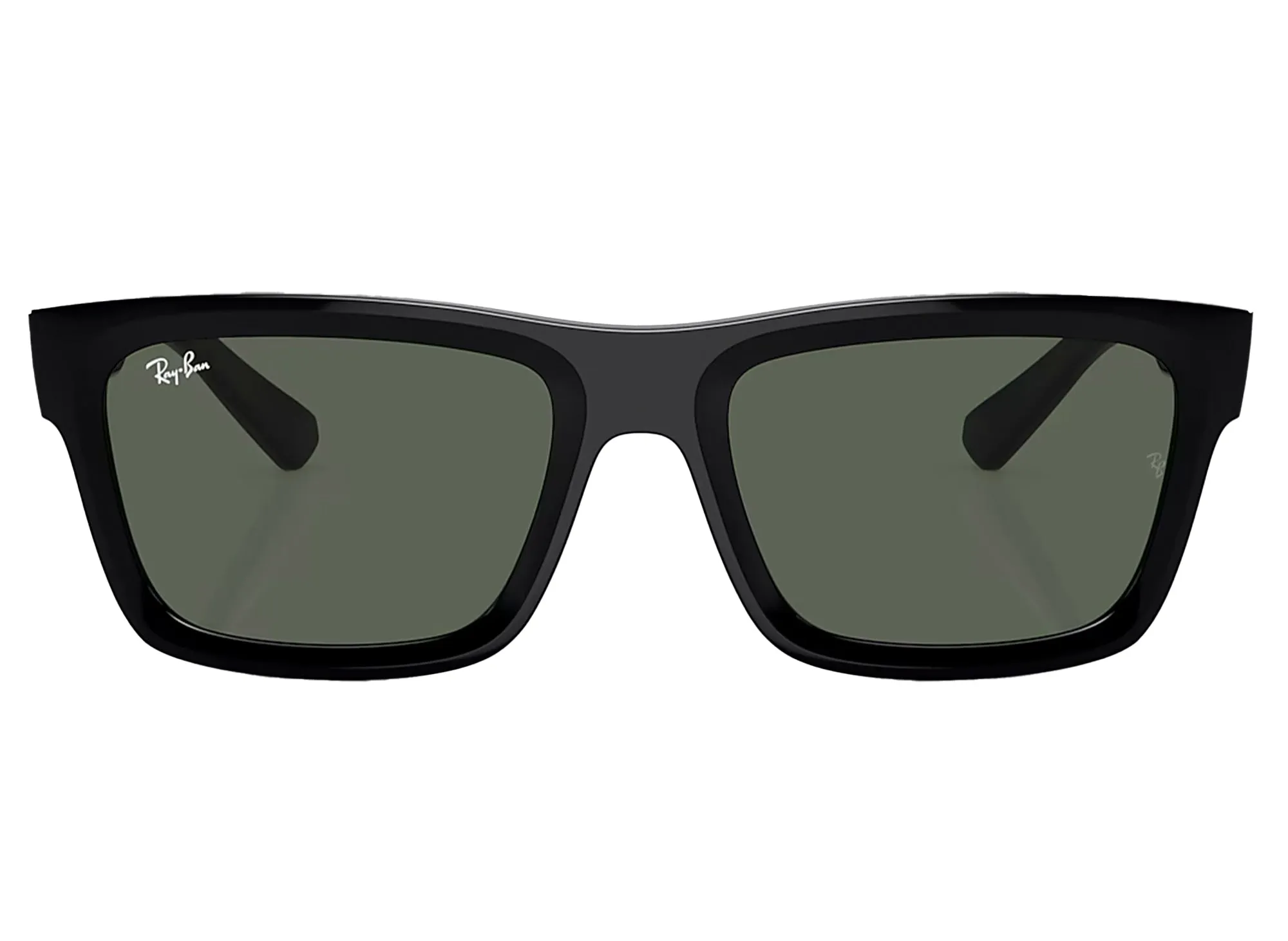 Ray Ban Warren in Black w/ Dark Green Lenses xld
