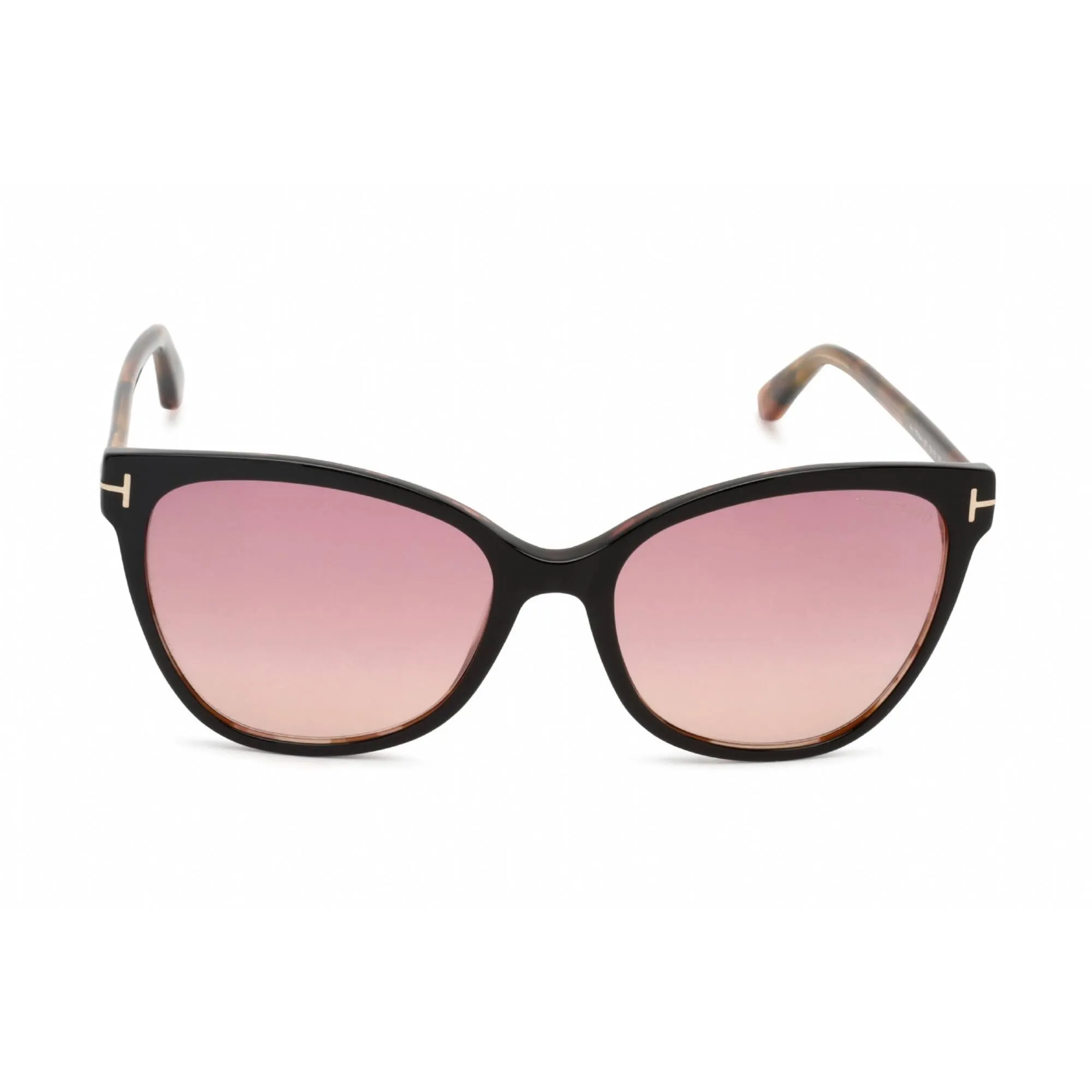 Tom Ford Women's Sunglasses - Black/Pink Havana Cat Eye Shape Frame | FT0844 ANI 05T
