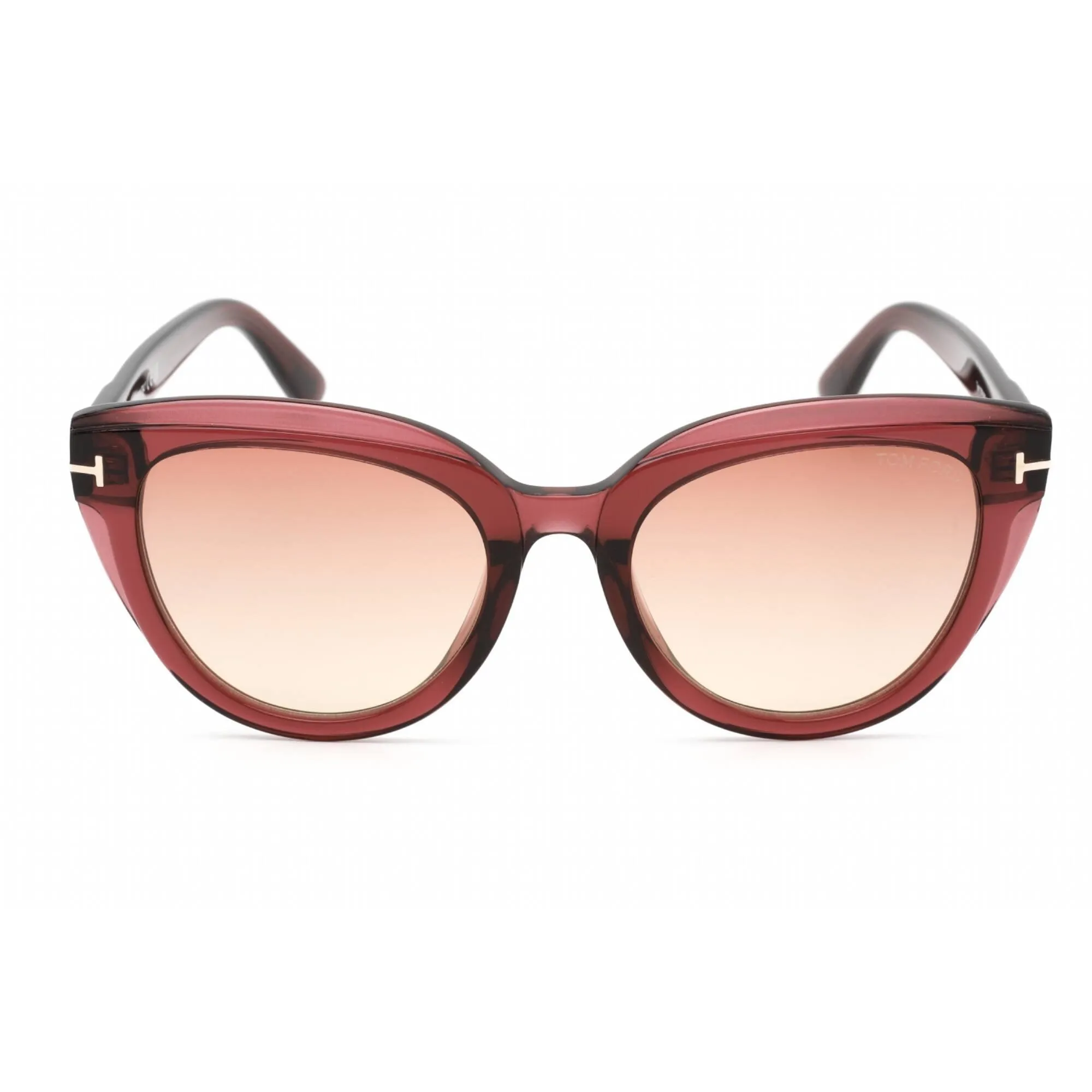 Tom Ford Women's Sunglasses - Full Rim Bordeaux Plastic Cat Eye Frame | FT0938 69T
