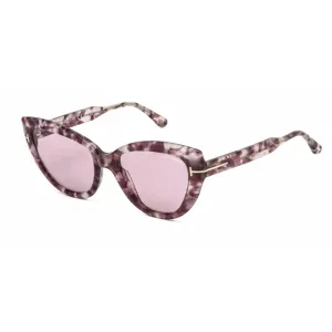 Tom Ford Women's Sunglasses - Full Rim Havana/Other Cat Eye Shape Frame | FT0762 56Y
