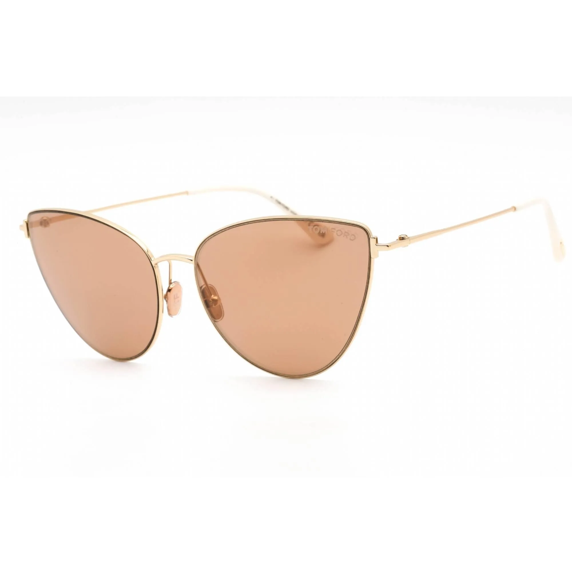 Tom Ford Women's Sunglasses - Gold Metal Frame Brown Mirror Lens | FT1005 32G