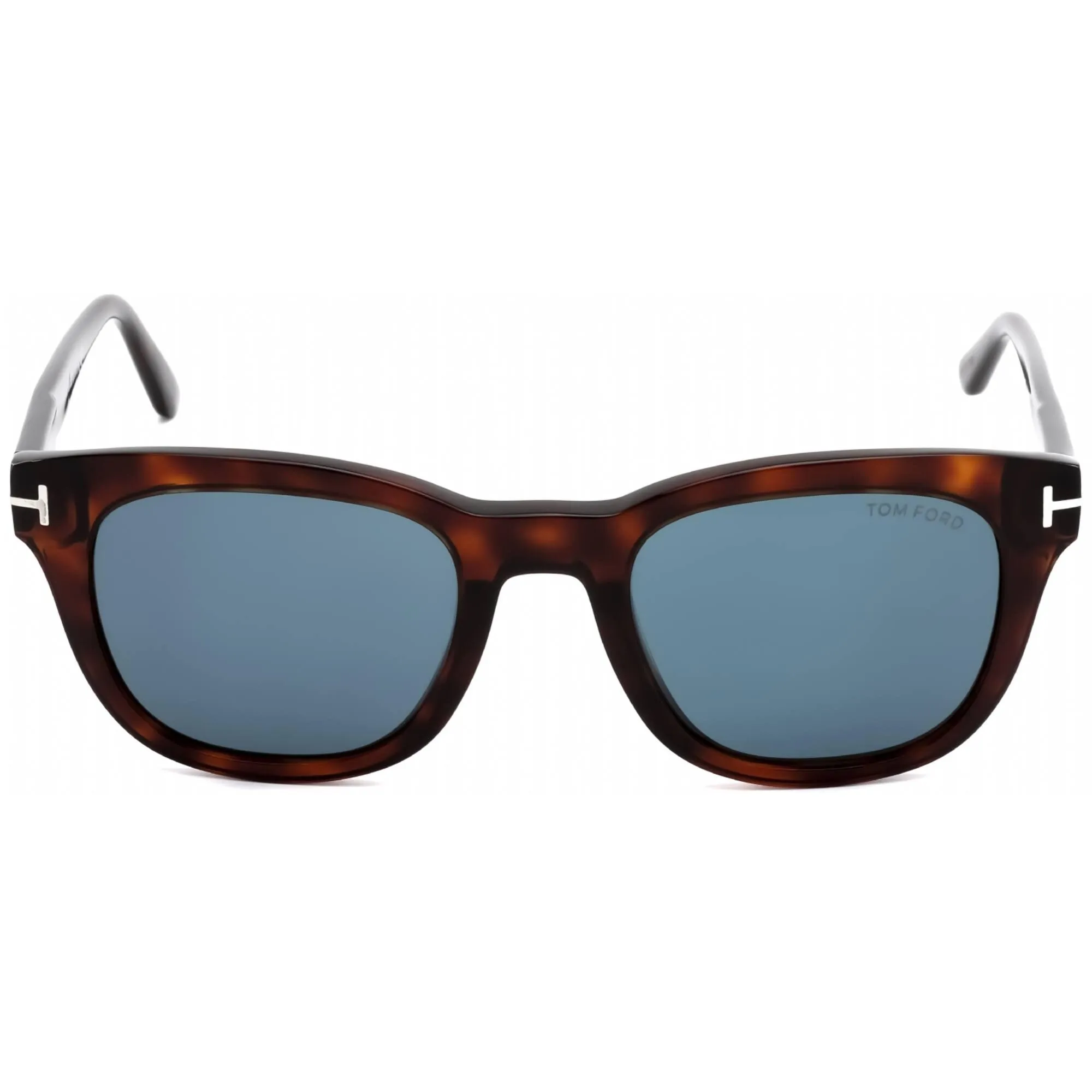 Tom Ford Women's Sunglasses - Shiny Red Havana Plastic Frame Green Lens | FT0676 54N